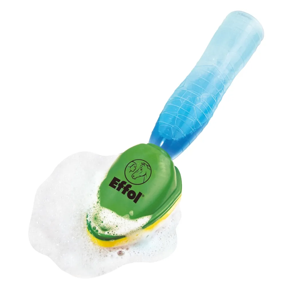 Effol Shampoo-Friend: La Spazzola per Cavalli Sensibili che Non Fa Rumore