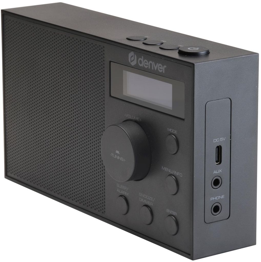 Denver Dab-51b Digitalradio Schwarz One Size / EU Plug 220V Produktbild 