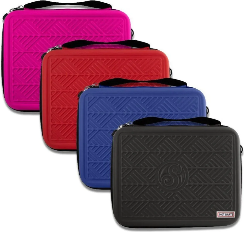 Housse de fléchettes rose Tactical Mega antichoc et compacte - 4