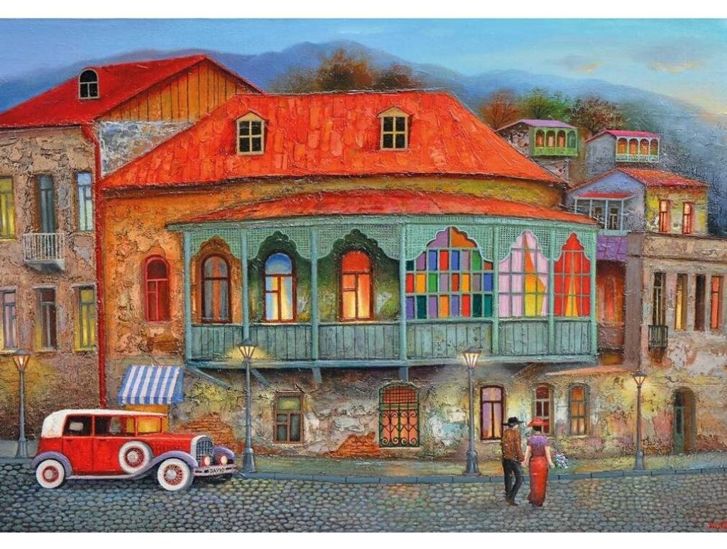 Magnolia Puzzle The Street of Old Tbilisi - 1000 Teile Puzzle