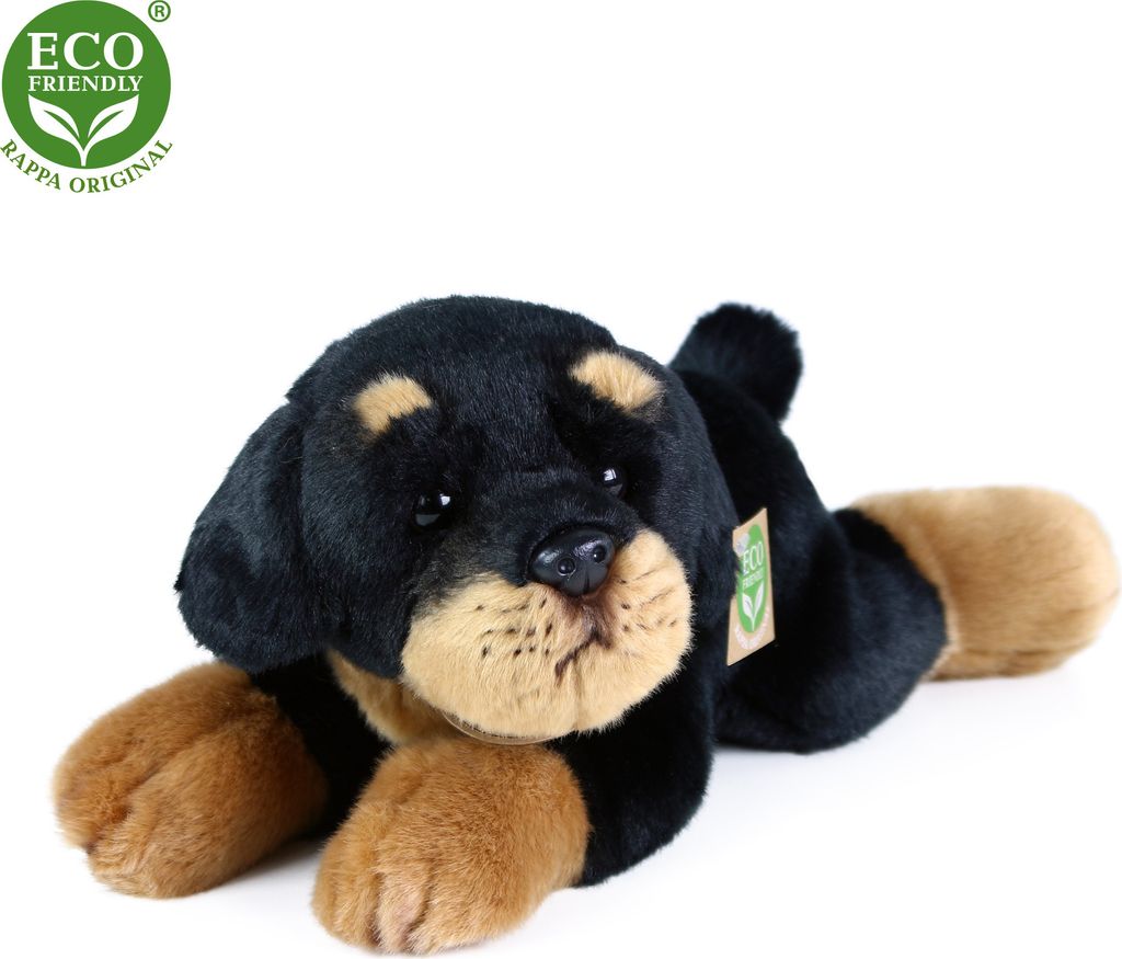 Peluche Rottweiler 30 Cm Ecologico Immagine del prodotto 