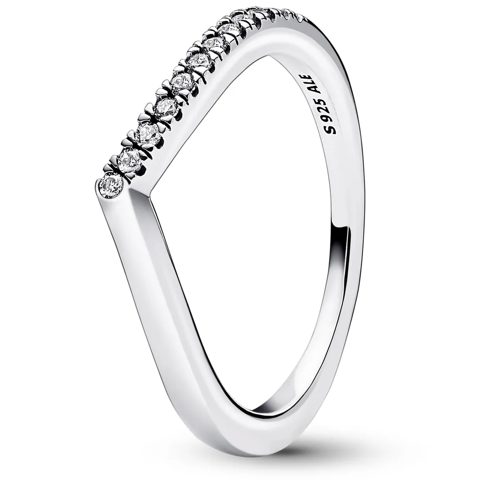Bague Pandora Timeless Wishbone semi-étincelante 192394C01 Taille 58