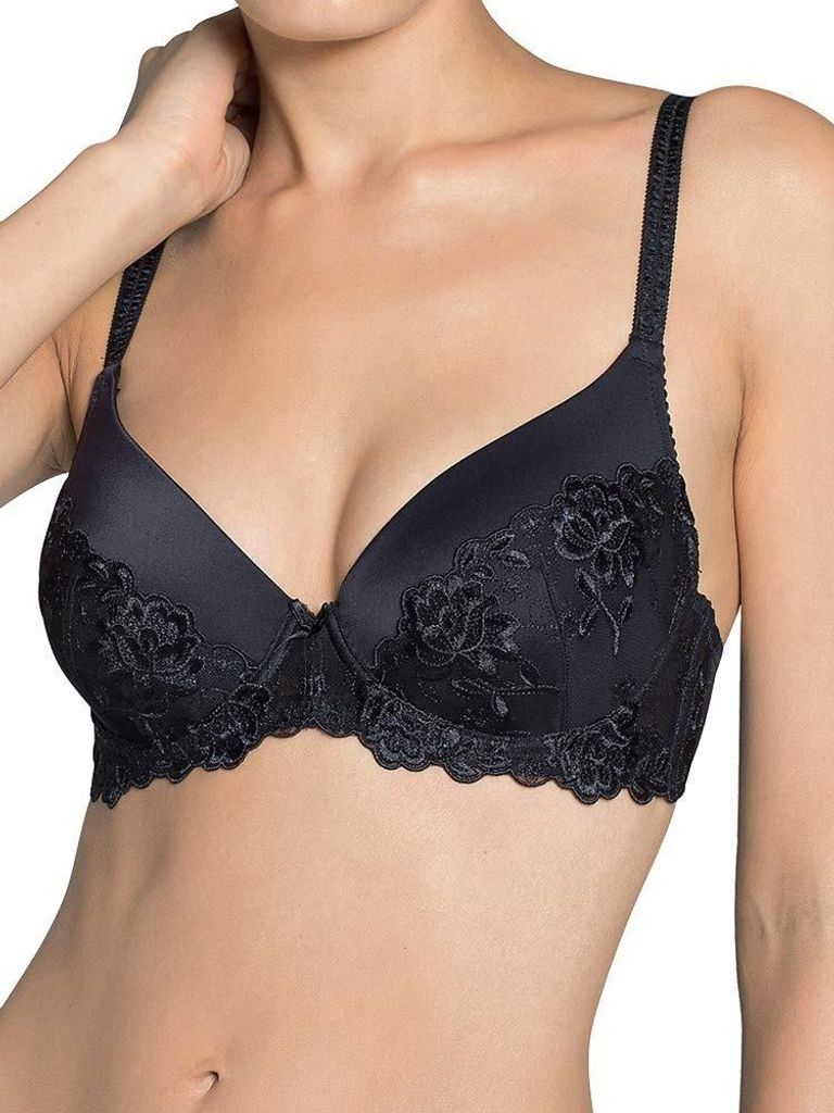 Triumph y Angel WHU, Farbe: Black 04/0004, Größe: 70B Bügel-BH mit Halbschale und Push-up