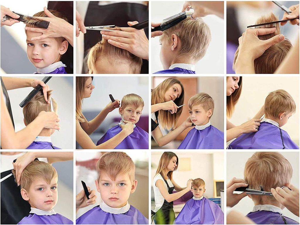 Professionelles Friseurscheren-Set 5,5" - Haarschneideschere mit Etui für Salon- und Heimgebrauch