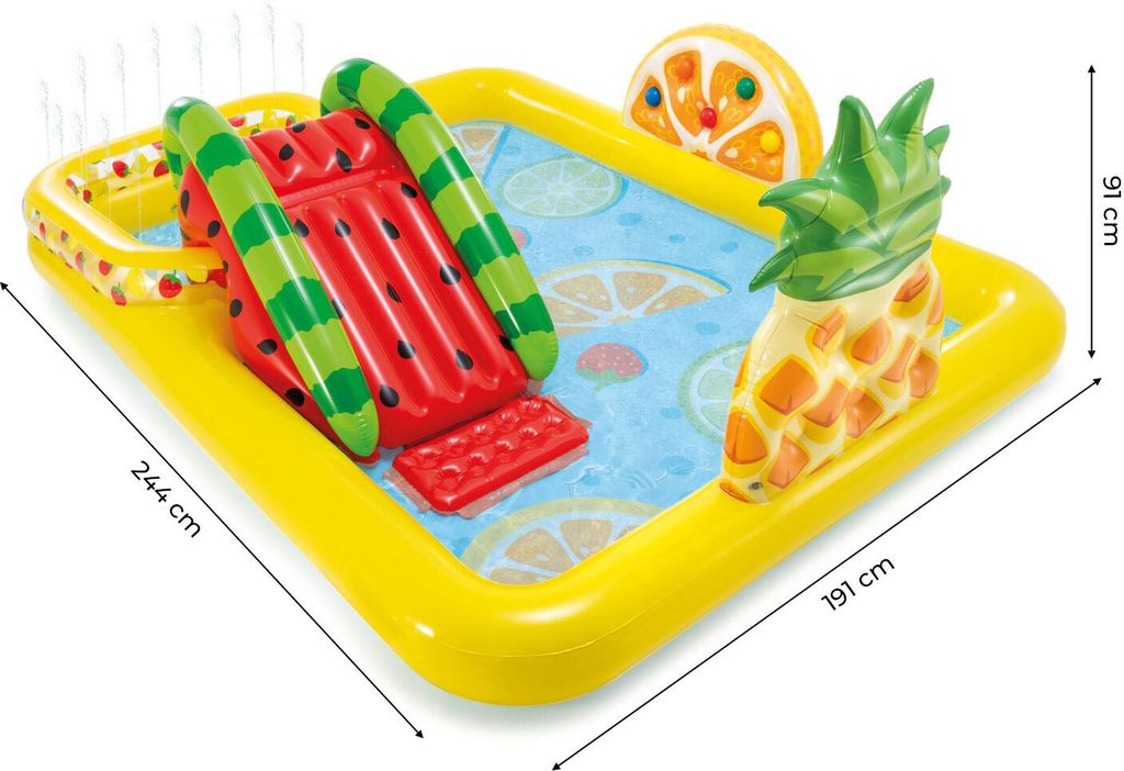 Plac zabaw owocowy 244 x 191 x 91 cm INTEX 57158 Produktbild 37
