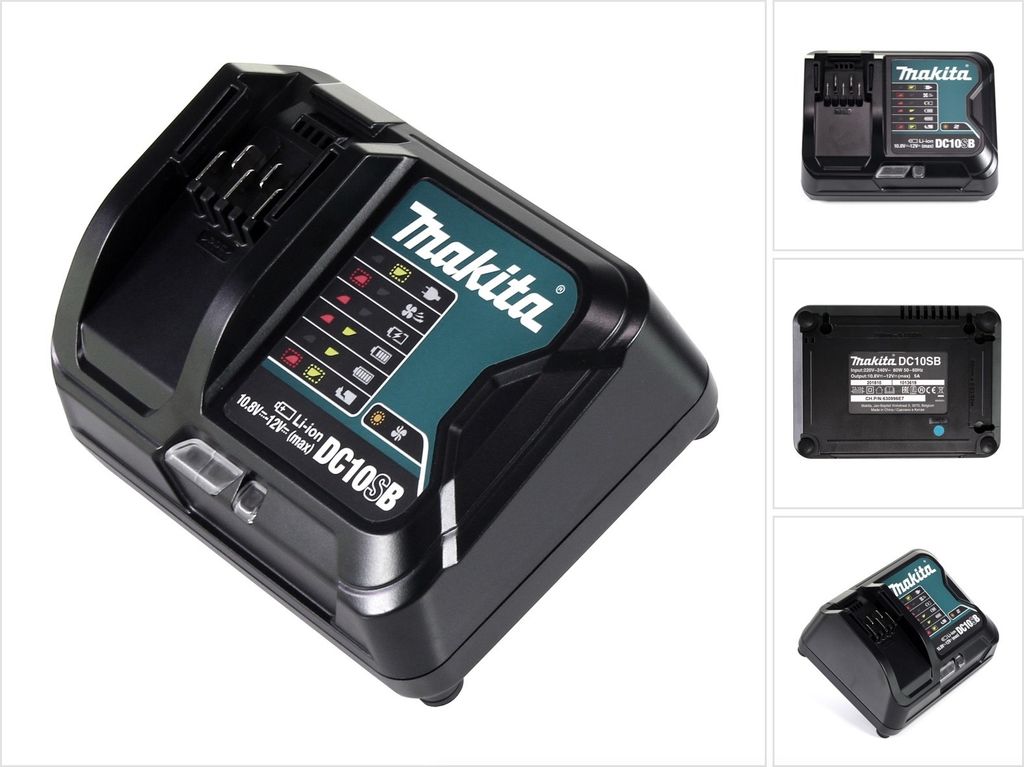 Makita DC10SB - Chargeur de batterie - 1 x Charge des Image du produit 