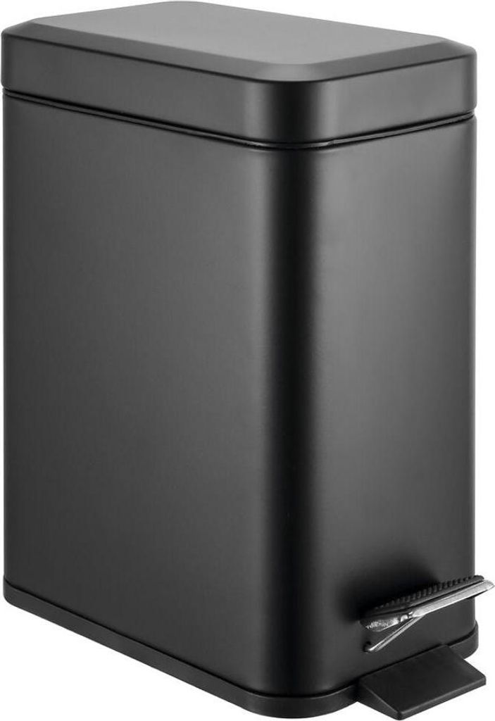SIMPLE LINE Abfallbehälter 5l, Schwarz matt