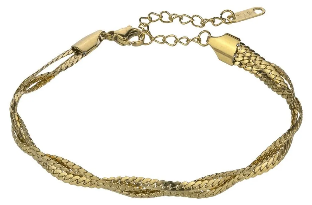 Bracelet élégant pour soirées et mariages Daniella EWB24035G en orné