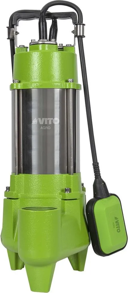 Pompe de relevage 1100W VITO pour vider un sous-sol ou une piscine