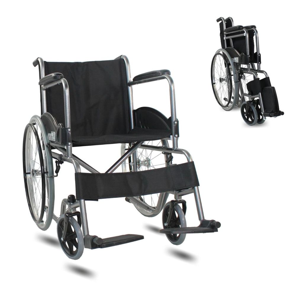 Clinicalfy Fauteuil roulant pliable Léger Àmanuelle Assise Image du produit 