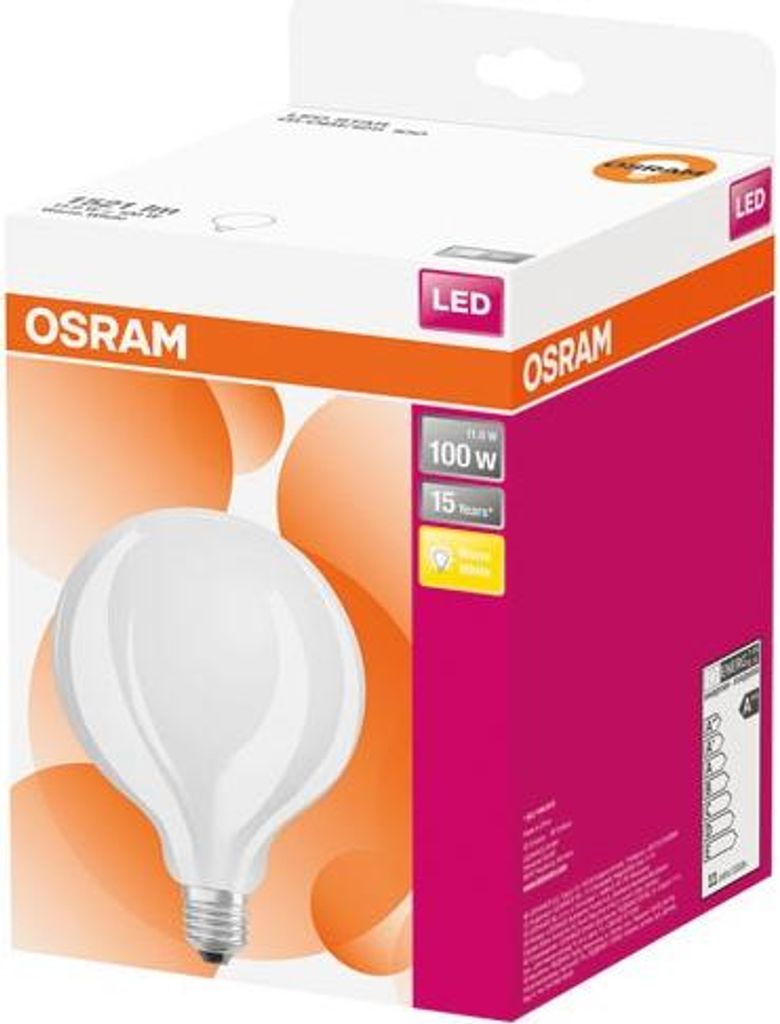 OSRAM LED Star Classic Globe, patice: E27, nestmívatelná, Obrázek produktu 