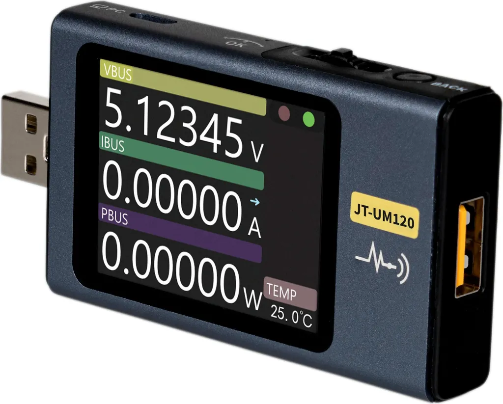 Multimètre USB JT-UM120 Joy-it avec Mesure de Capacité et Puissance - 4