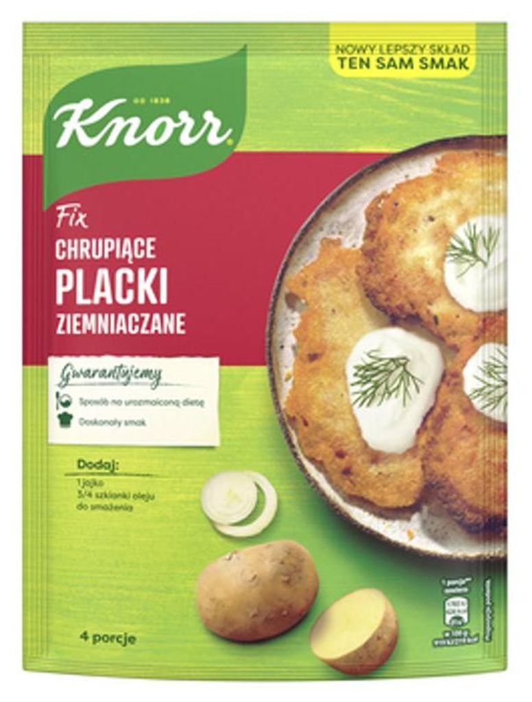 Knorr Fix Placki Ziemniaczane 198g Zdjęcie produktu 