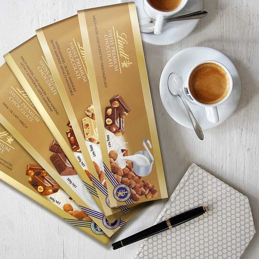 Lindt & Sprüngli Alpine Whole Milk Nut 300g Zdjęcie produktu 6