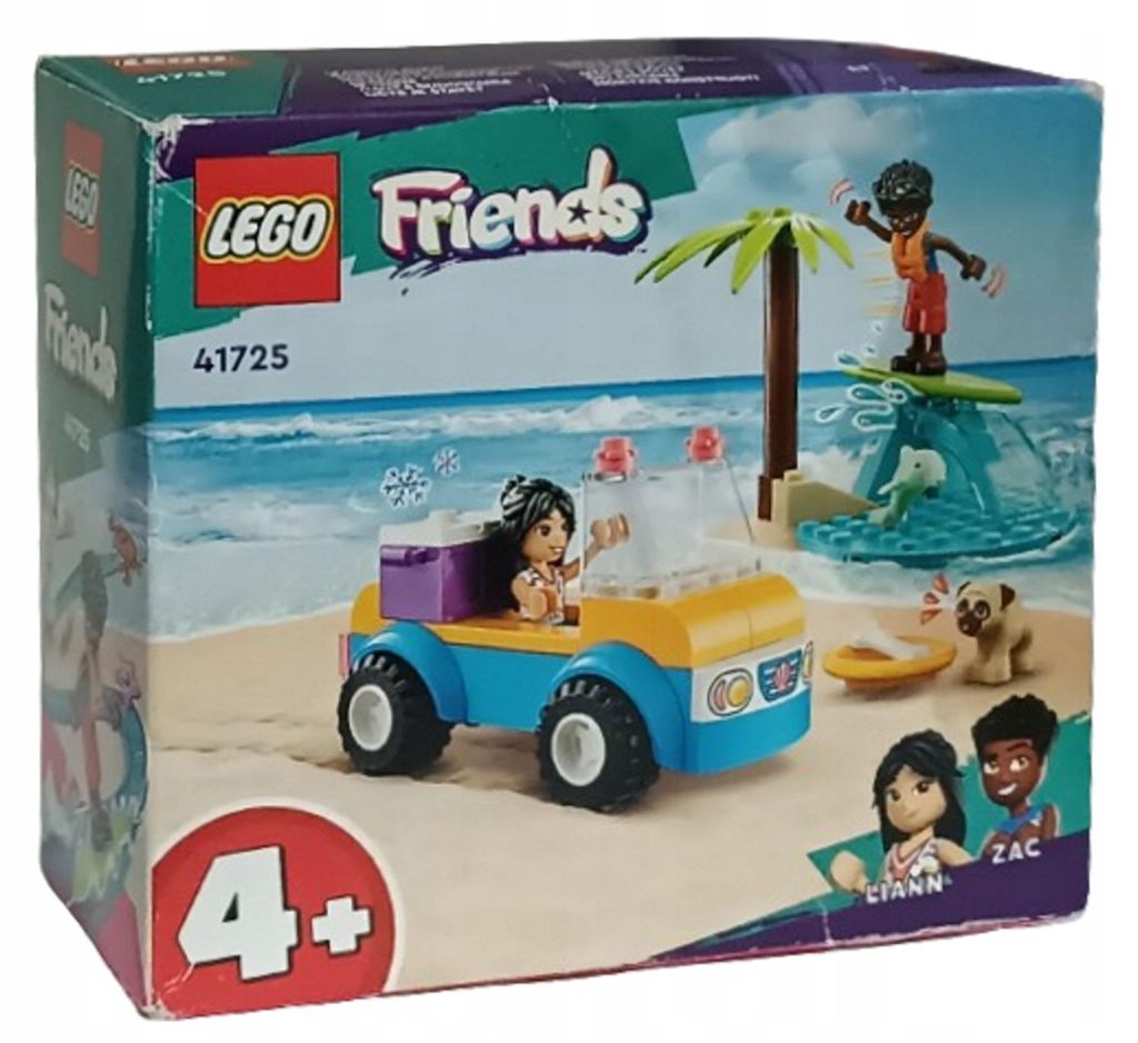 LEGO 41725: Set Friends "Diversión en la playa con el Imagen del producto 