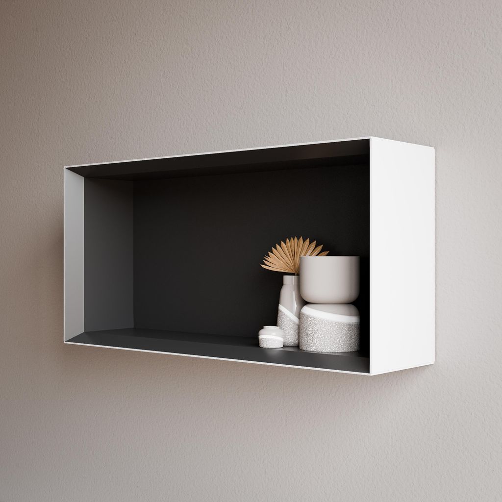 Wandregal ARCTIC 640 - Weiß Softtouch