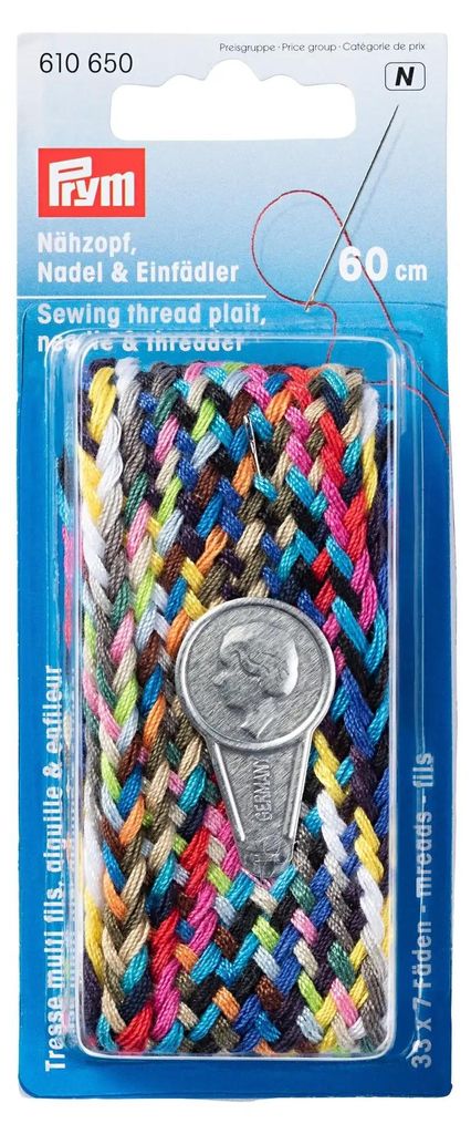Prym 610650, Handnähen, Multi, Polyester, 0,6 m Produktbild 