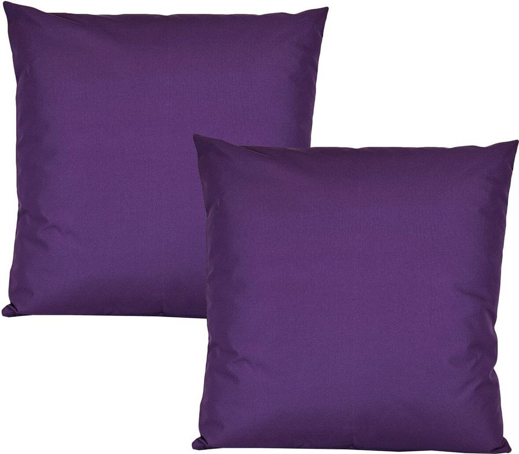 JACK 2er Set 50x50cm Outdoor Kissenhülle Kissenbezug Produktbild 