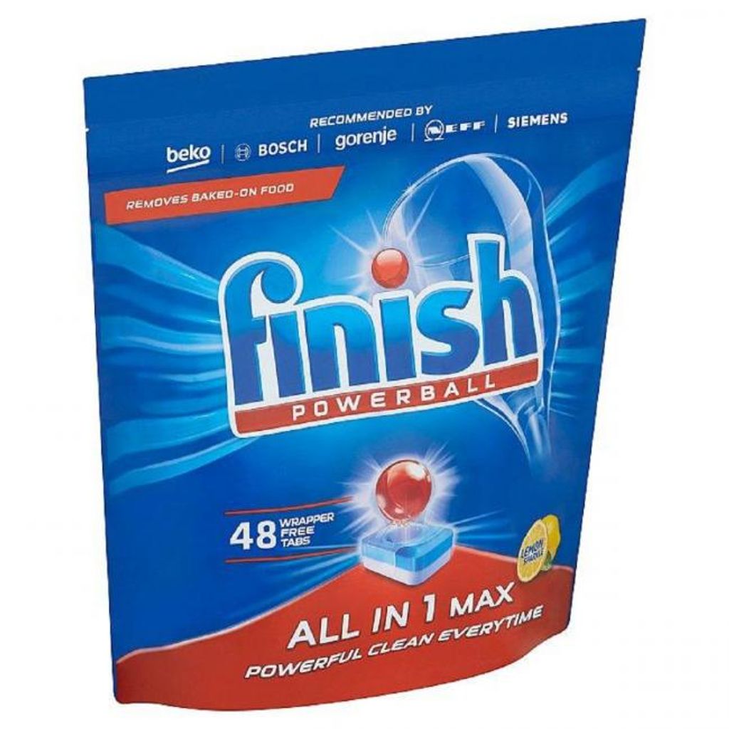 Finish All in one Max lemon, tablety do myčky 48 ks Obrázek produktu 4