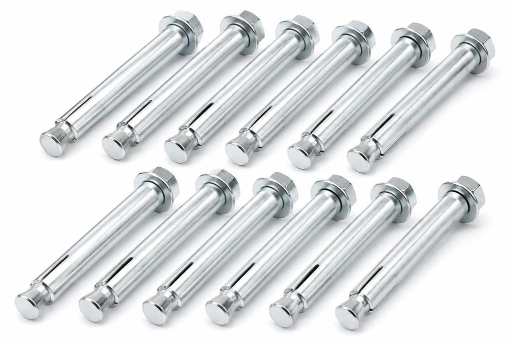 12 Stück Schwerlastdübel M6 x 85 mm verzinkt, Betonanker Ø Produktbild 
