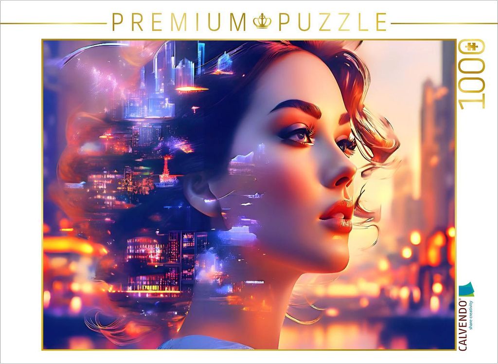 CALVENDO Puzzle Urbanes Flair in Amsterdam | 1000 Teile Lege-Größe 64x48cm Foto-Puzzle für glückliche Stunden