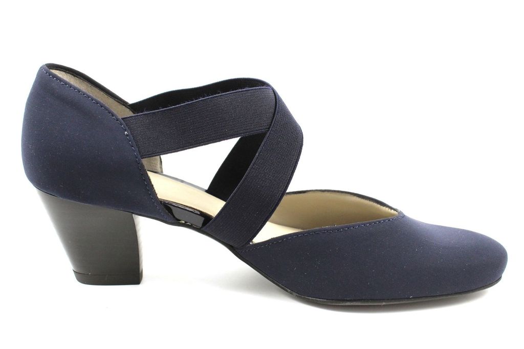 ARA Damen Pumps, Trotteur bequem blau Gr. 4