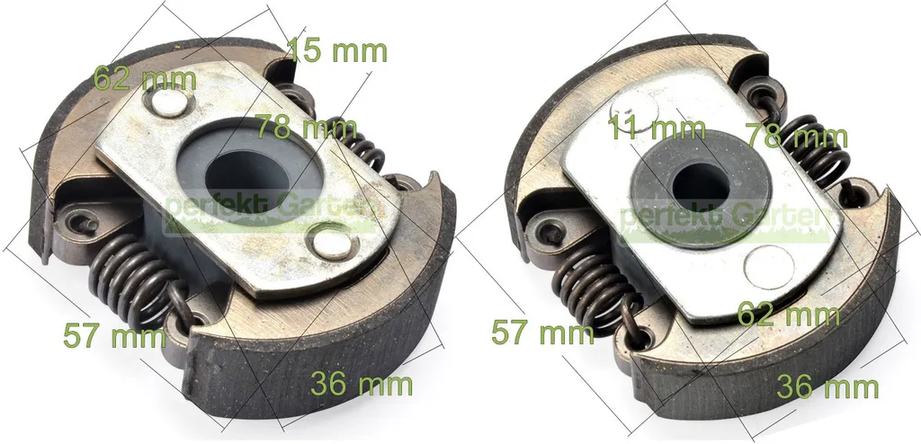 Accouplement moteur Wacker BS30 BS500 BS700 en acier trempé durable