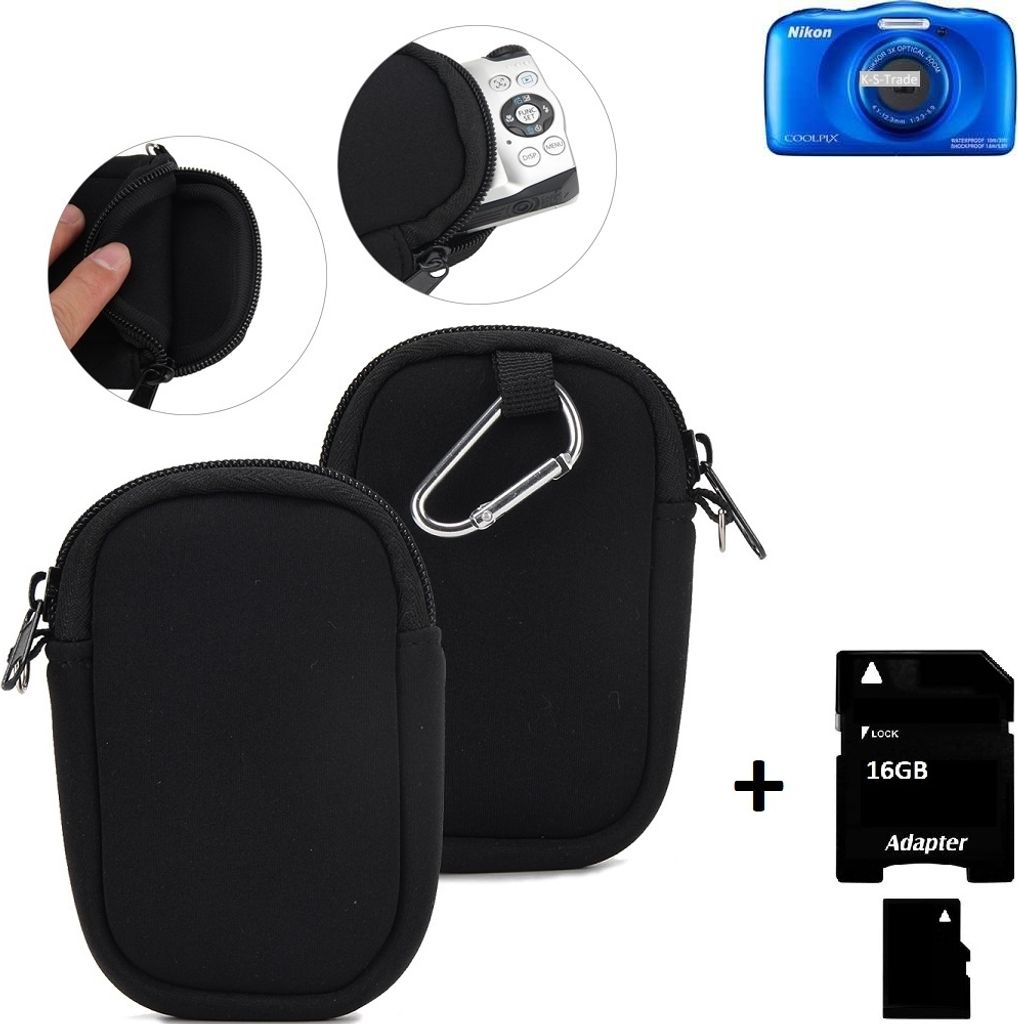 K-S-Trade® Kameratasche kompatibel mit Nikon Coolpix W150 Produktbild 