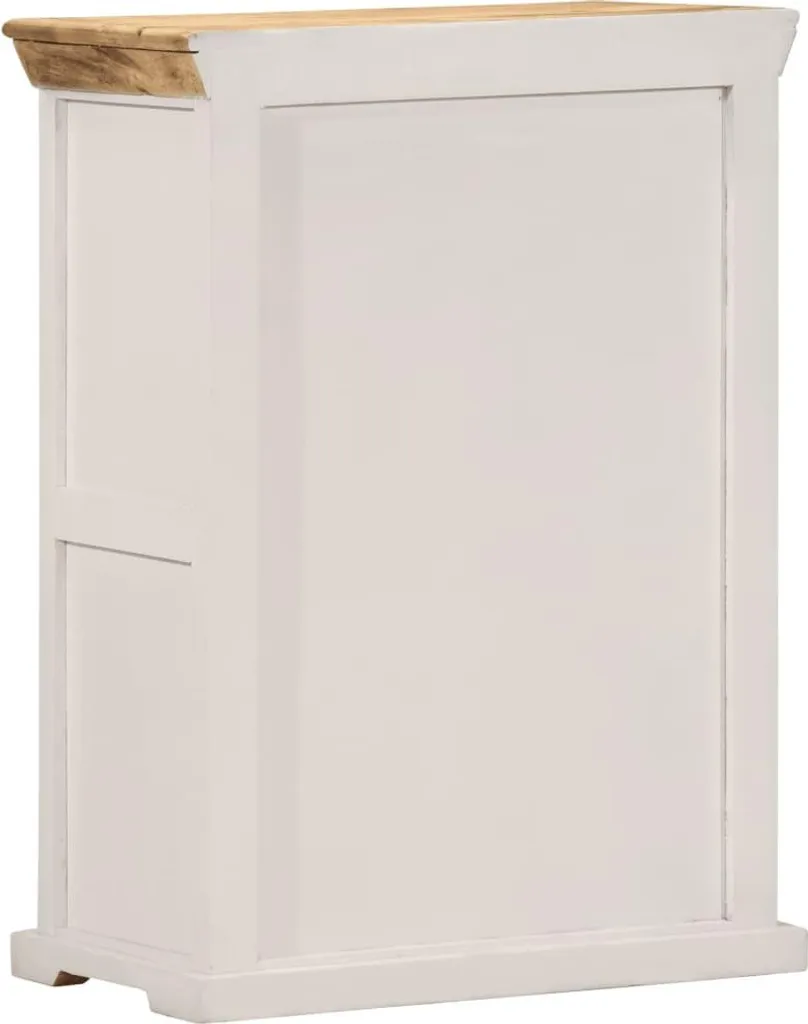 Buffet d'entrée compact bois massif 55 cm idéal pour petits espaces - 3