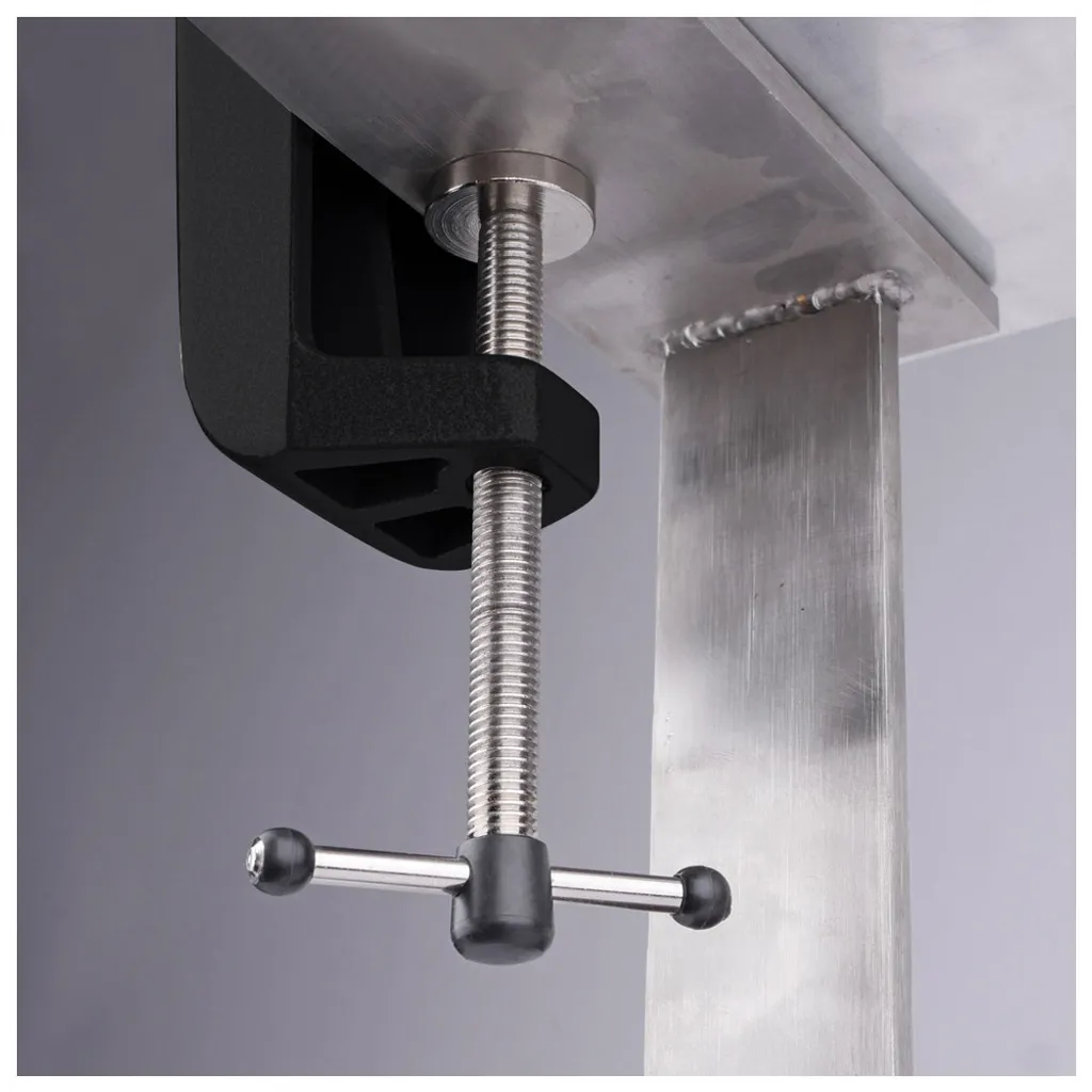 Étau de table rotatif ESD pour mécanique de précision et électronique