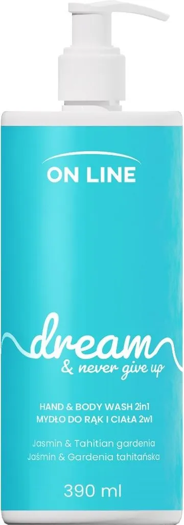 Sapone Liquido Vegetale ON LINE Dreams 090 390ml - Estratti Naturali