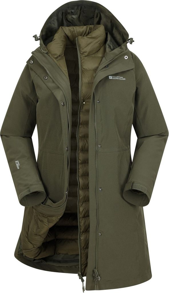 Veste Alaskan en pour femme (42 FR) Vert kaki