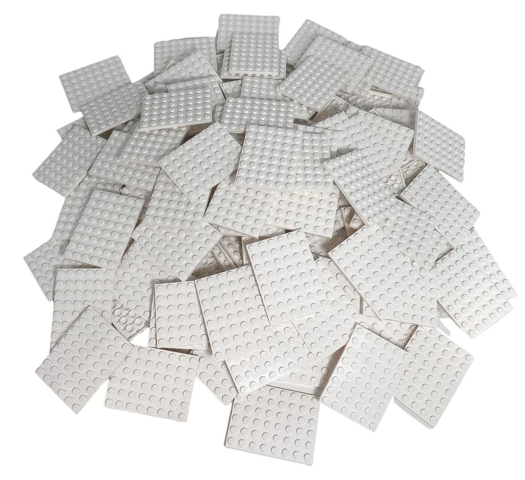 LEGO® 6x8 Platten Bauplatten Weiß - 3036 NEU! Menge 50x Produktbild 