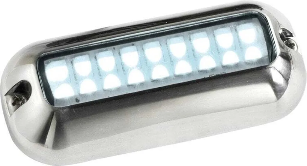 Lumière LED Subaquatique Osculati en Acier Inox Blanc pour Bateaux