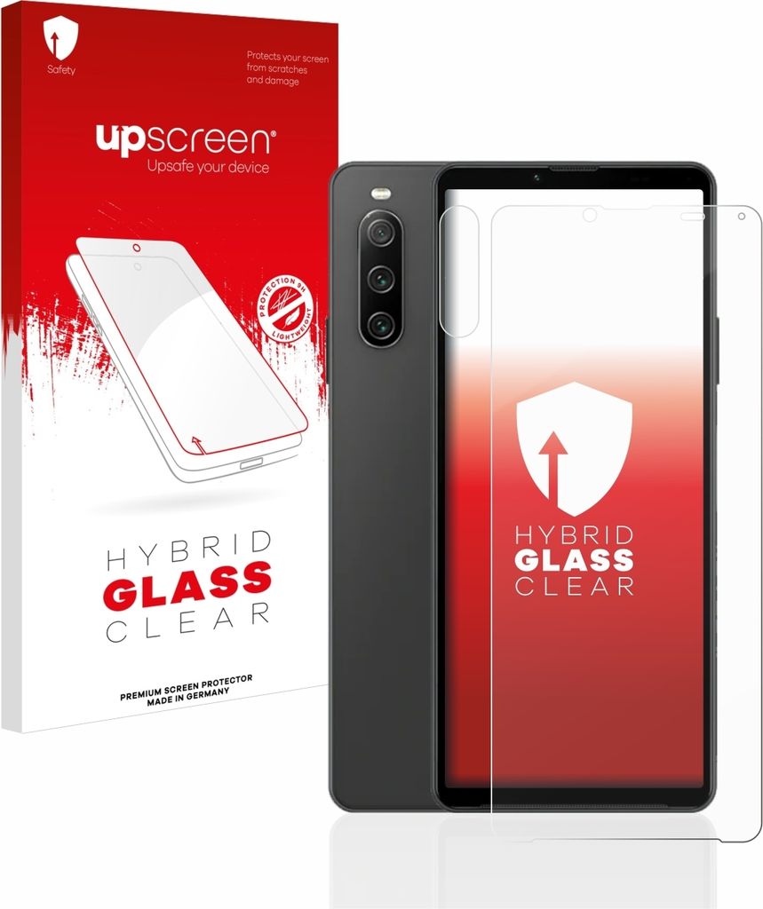 upscreen Schutzglas für Sony Xperia 10 IV (Display+Kamera) Produktbild 