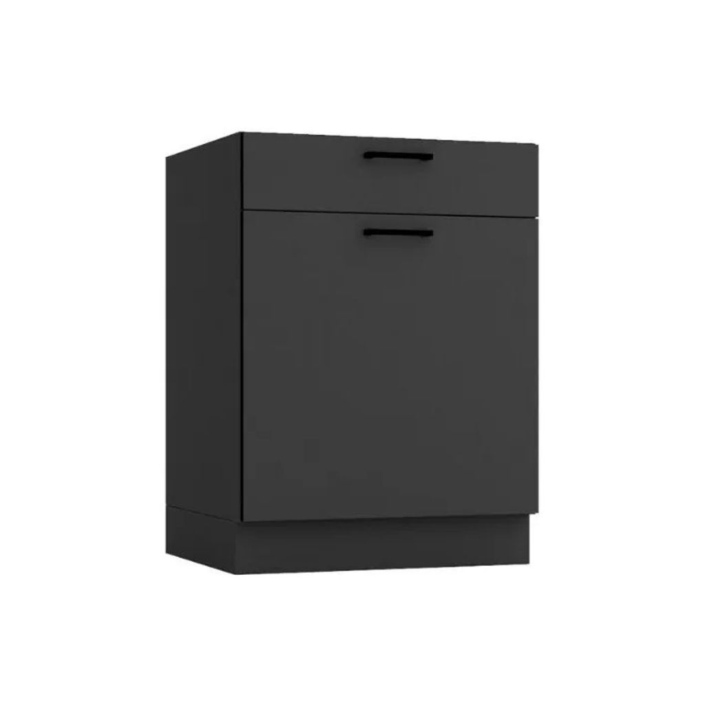 Küchenunterschrank 60 cm - Graphit - Universelle Produktbild 