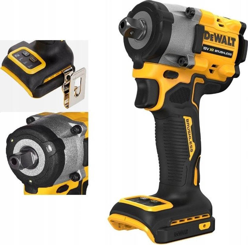 Dewalt Dcf922N 18V Xr Schlagschrauber, Bürstenloser Motor, 406Nm, 1/2'' Led