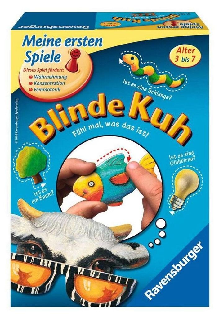 Ravensburger Meine ersten Spiele Tastspiel Blinde Kuh 21404 Produktbild 