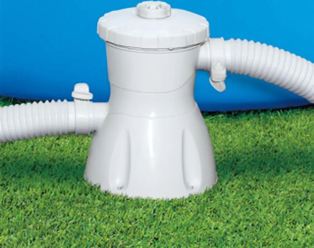 Pompe de filtration pour piscine gonflable 1249 L/h Summer Waves Grise
