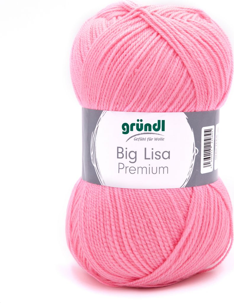 Gründl Big Lisa Premium 250 g/665 m duża piłka, 100% Zdjęcie produktu 
