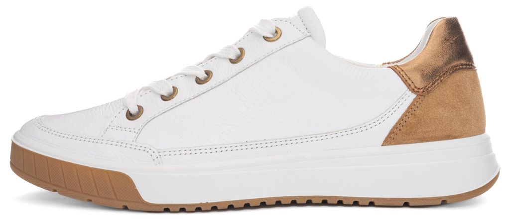 Ara Shoes Damen Leder-Sneaker Rom Größe 41 mit HighSoft Technologie und Reißverschluss