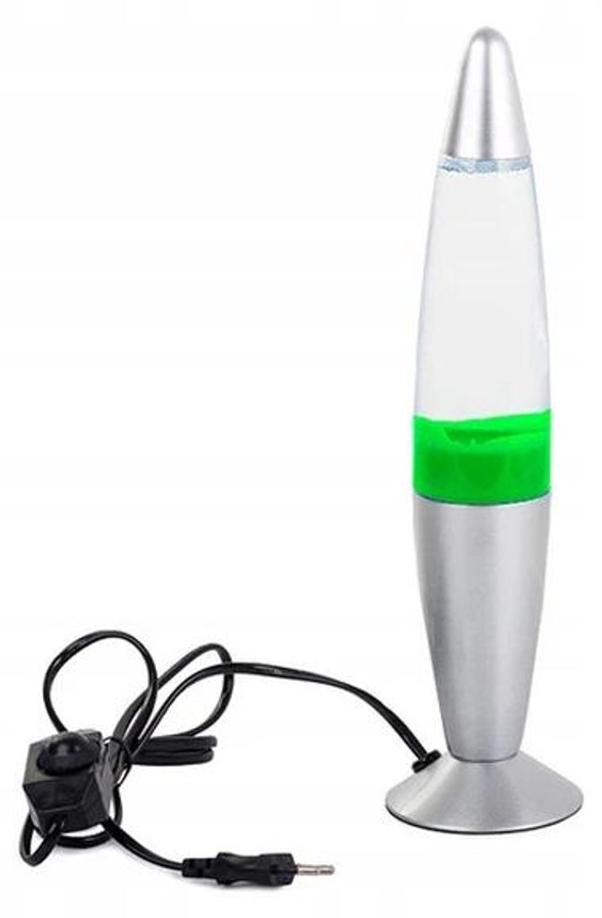 Verk 18157: Lava lamp, 34 cm, groen Productafbeelding 