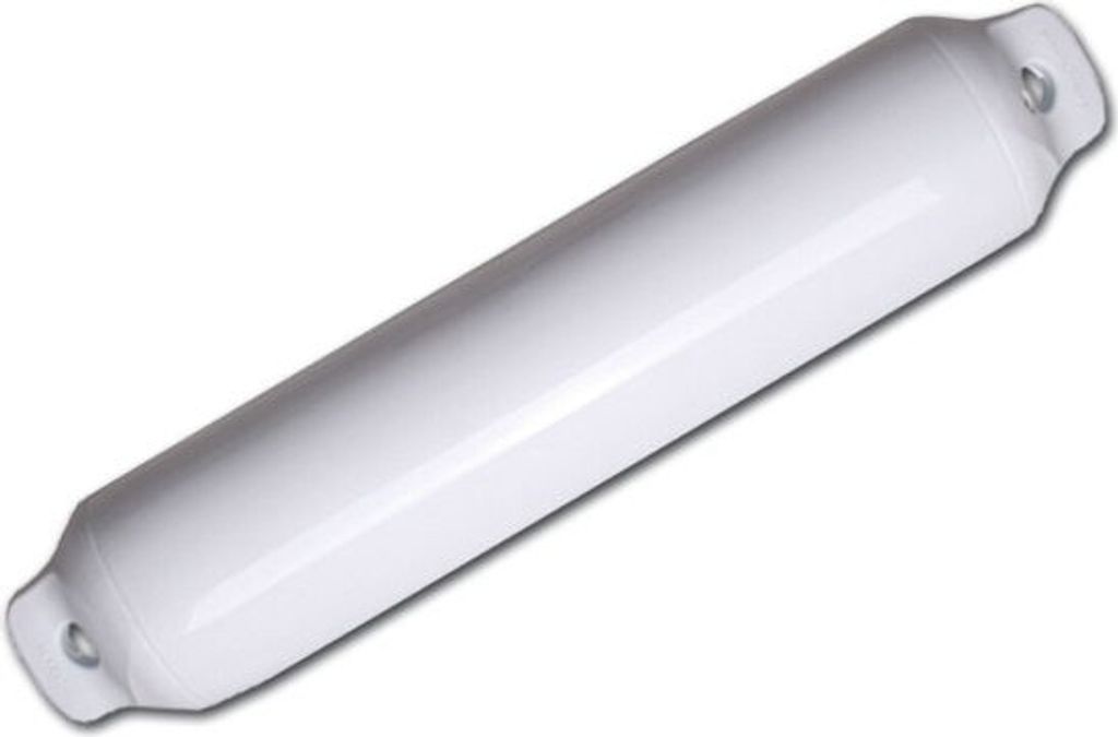Hollex Fender 6 weißer Kotflügel Ø30x90cm
