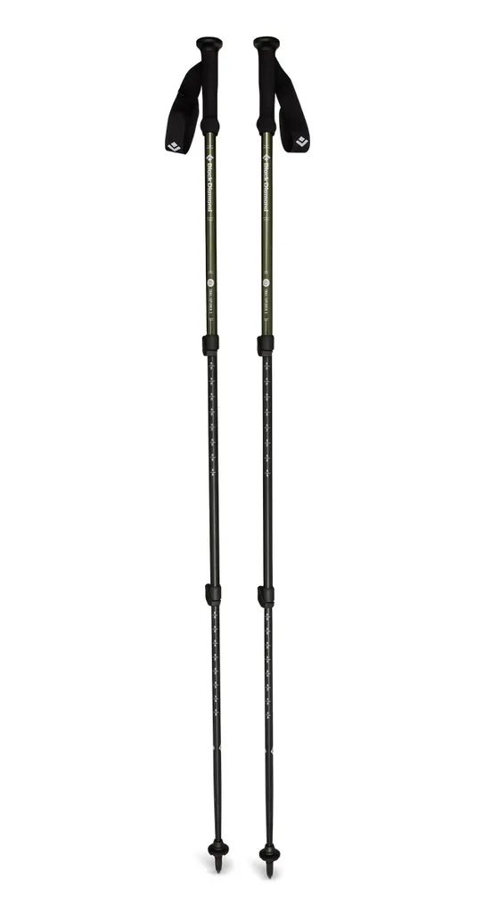 Bâtons de randonnée télescopiques Explorer 3 Black Diamond - Vert