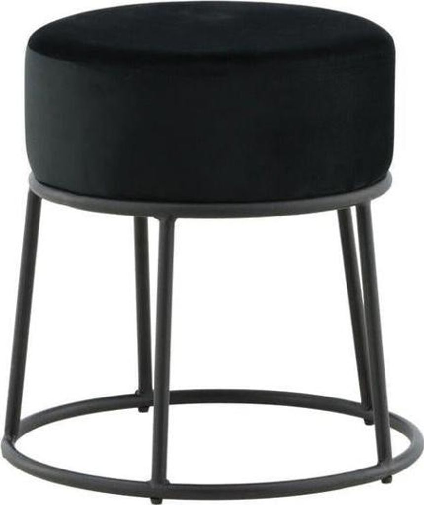 Venture Design, Gartenhocker, Petra, Schwarz