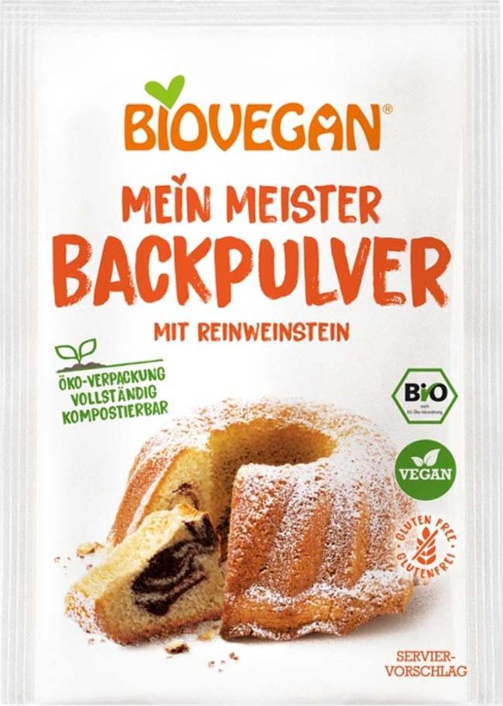 Meister Backpulver - mit Reinweinstein 3x17g 2er Pack