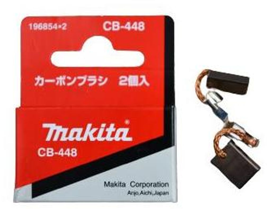 Makita 196854-2 Original Kohlebürsten CB-448 196855-0