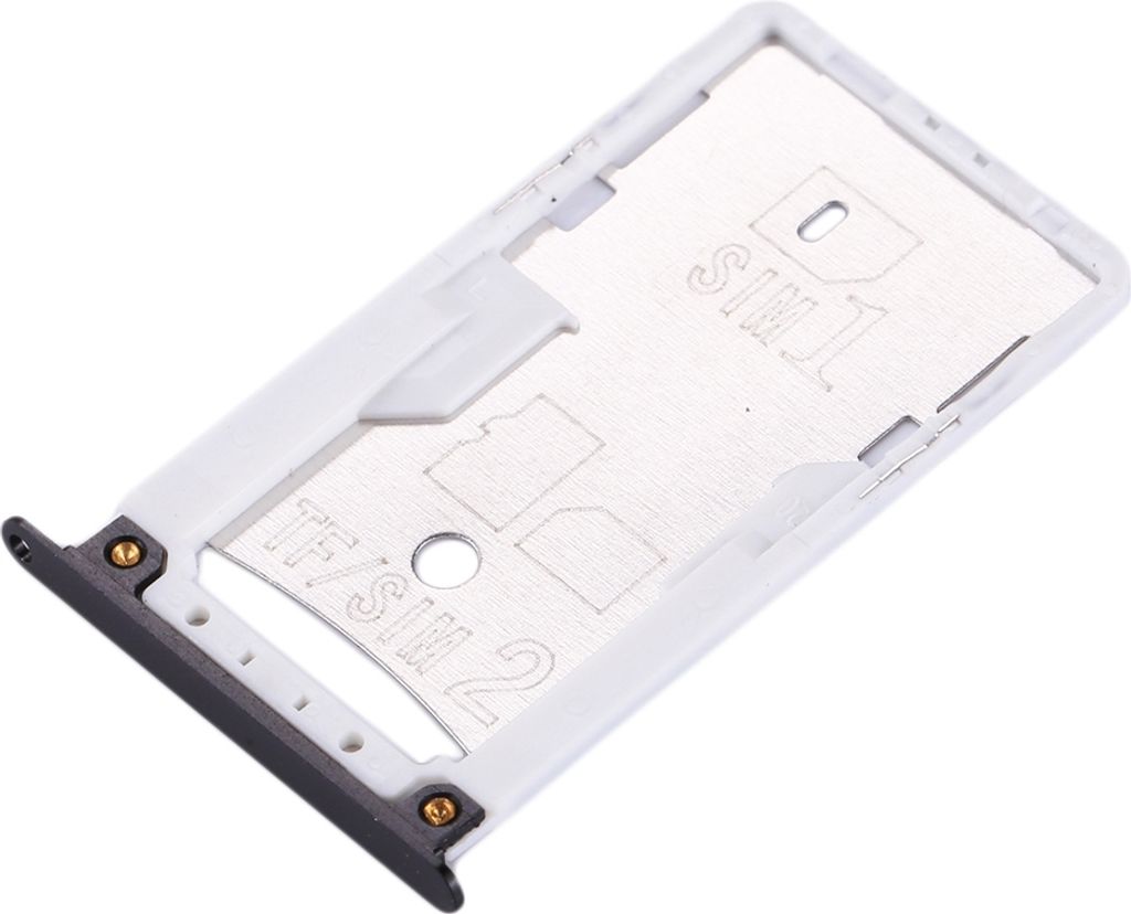 Für Xiaomi Redmi 4X Sim Karten Halter Sim Tray Sim / TF Schlitten Holder Schwarz