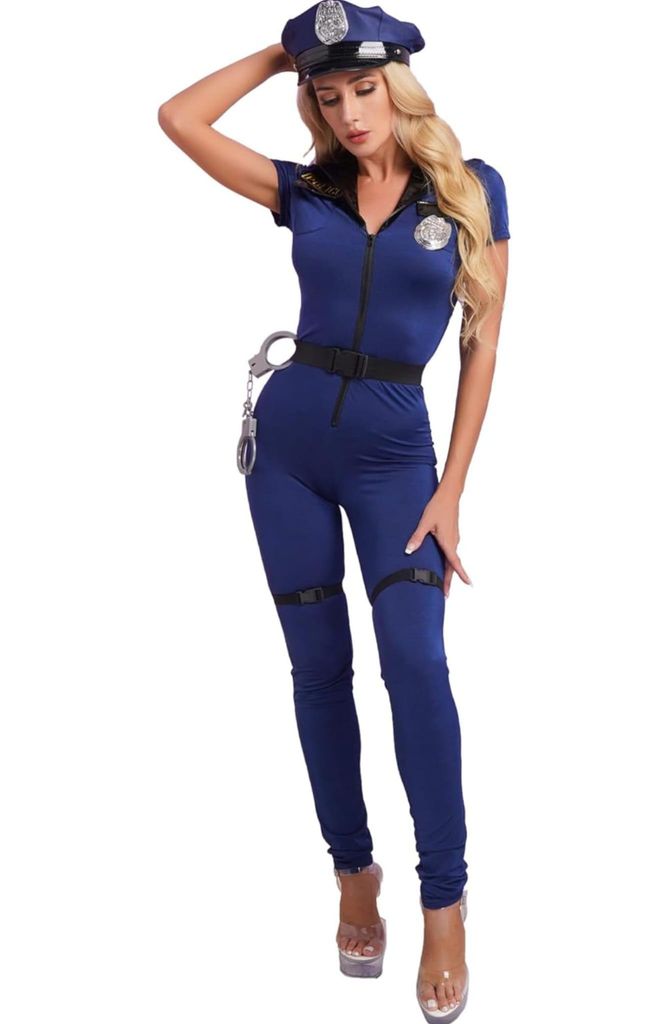 Damen Polizei Kostüm Gr. M – Polizistin Uniform Cosplay Produktbild 