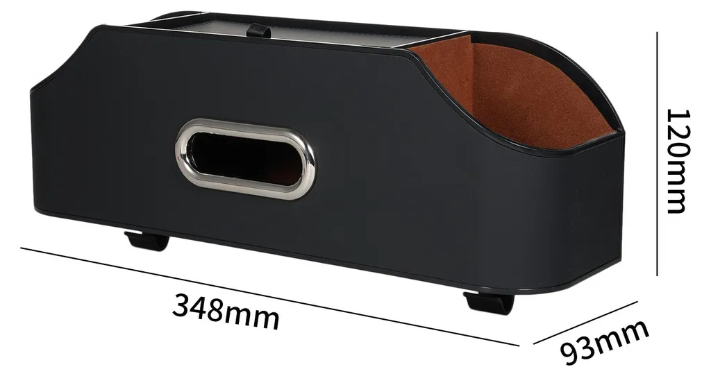 Rangement siège arrière pour enfants avec porte-gobelet et vide-poche